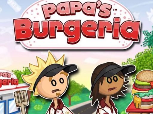 Papas Burgeria - browser game screenshot