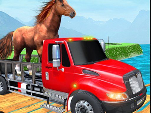 Animal Transport Truck - browser game screenshot