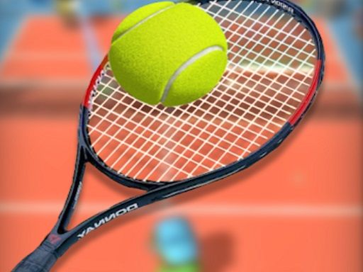 Tennis 3D Mobile - browser game screenshot