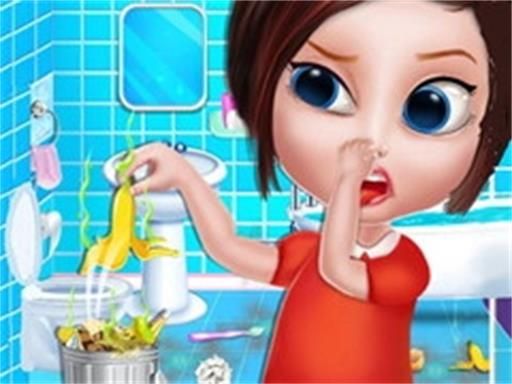 Sweet Home Clean Up Game - browser game screenshot