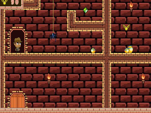 MR. LUPATO 2 EGYPTIAN PYRAMIDS TREASURES - browser game screenshot
