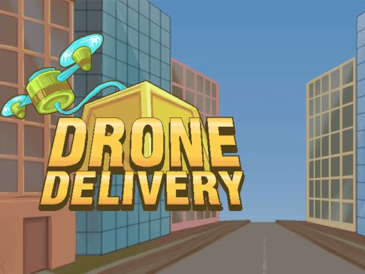 Drone Delivery - browser game screenshot
