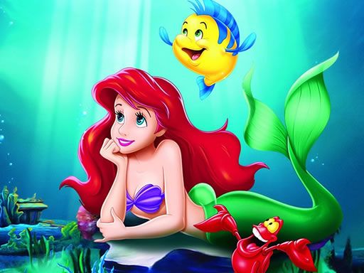 Little Mermaids Jigsaw Little Mermaids Jigsaw - browser game screenshot