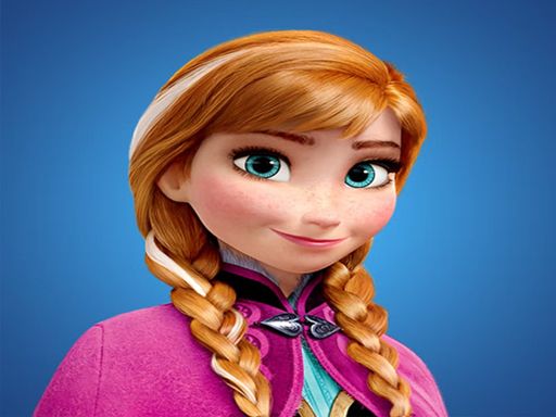 Play Anna Frozen Sweet Matching Game - browser game screenshot