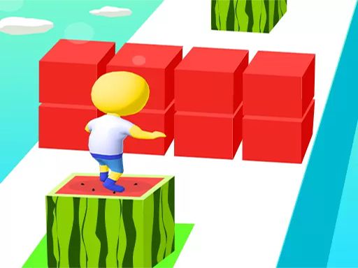 Super Cube Surf Online - browser game screenshot