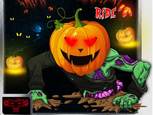 VR Halloween Ride - browser game screenshot