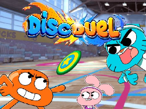 Disc Duel - Gumball - browser game screenshot