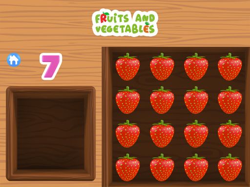 Fruits and Vegetables Fruits and Vegetables - browser game screenshot