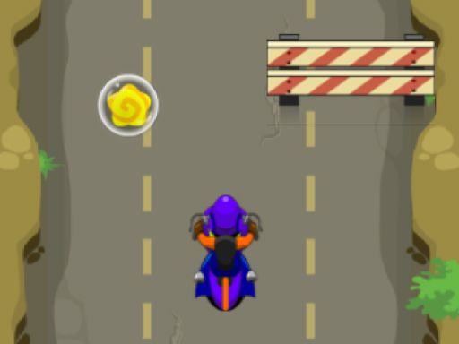 Super Bike Racing - browser game screenshot
