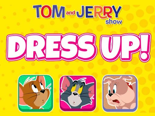 The Tom and Jerry Show Dress Up - browser game screenshot