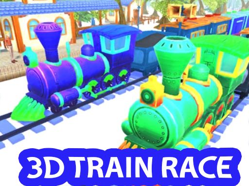 Play Train Racing 3D - browser game screenshot