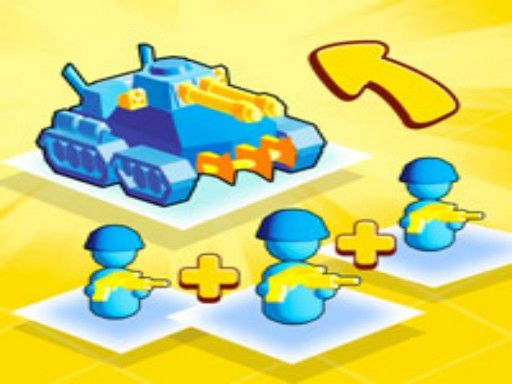 Merge Commander Battle - browser game screenshot