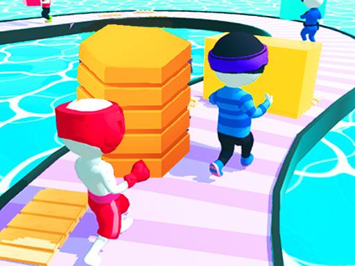 Shortcut Run 3D Online - browser game screenshot