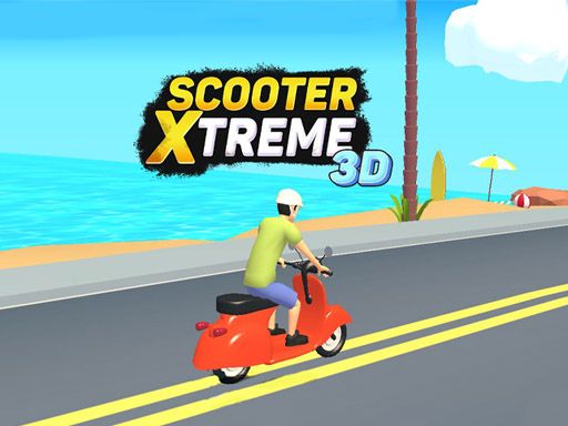 Scooter XTreme 3D - browser game screenshot