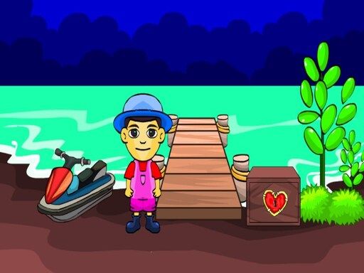 Find The Water Scooter Key - browser game screenshot