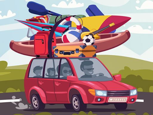 Mountain Trip Jigsaw - browser game screenshot