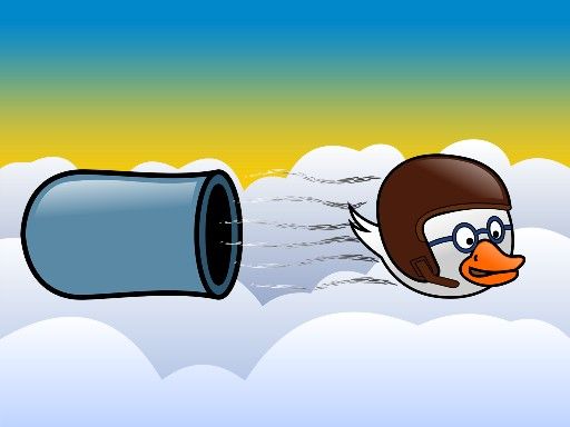 Cannon Duck - browser game screenshot