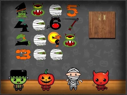 Amgel Halloween Room Escape 27 - browser game screenshot