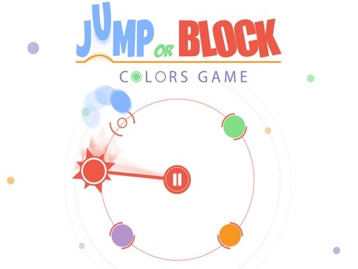Jump or Block : Colors Game - browser game screenshot
