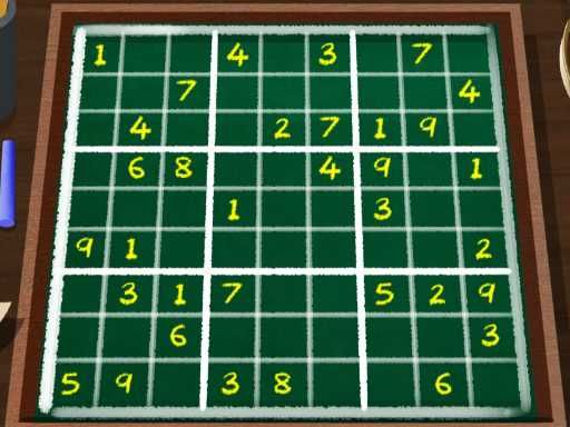 Weekend Sudoku 12 - browser game screenshot