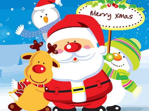 Christmas Games For Kids - browser game screenshot