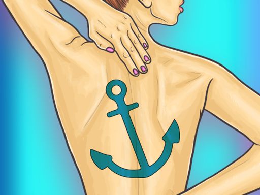 Tattoo Drawing - browser game screenshot