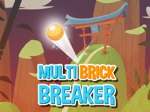 Multi Brick Breaker - browser game screenshot
