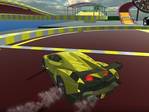 RCK Cars Arena Stunt Trial - browser game screenshot