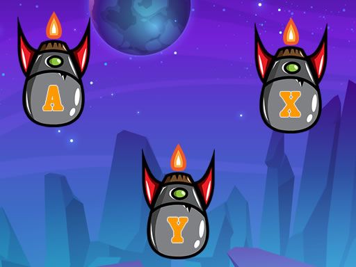 Letter Dash - browser game screenshot
