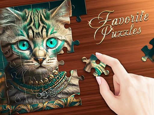 Favorite Puzzles: jigsaw game Favorite Puzzles: jigsaw game - browser game screenshot
