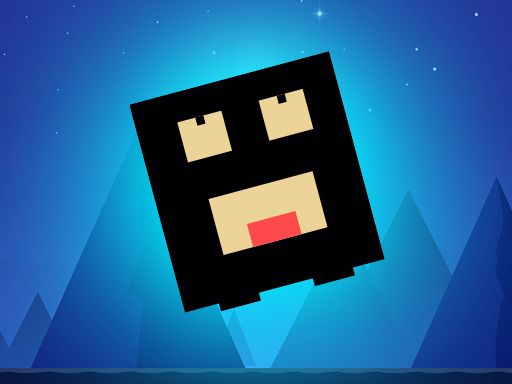 Geometry jump game - browser game screenshot