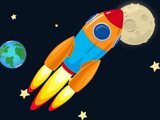 Space ship rise up - browser game screenshot