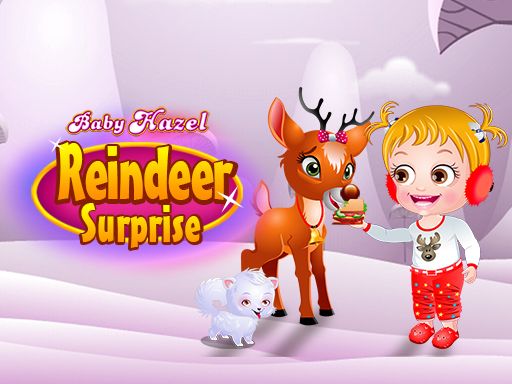 Baby Hazel Reindeer Suprise - browser game screenshot