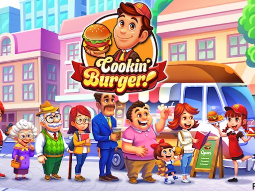 Burger Shop - browser game screenshot