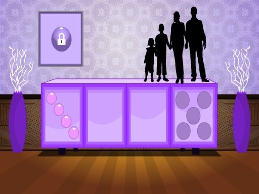 Lilac House Escape - browser game screenshot