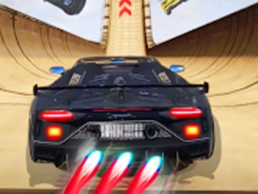  Mega Ramp Car Racing -SBH - browser game screenshot