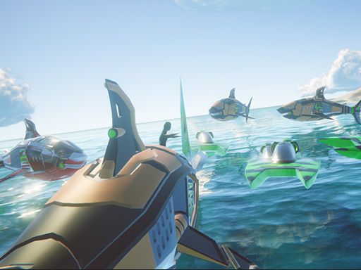 Death Ships: Boat Racing Simulator - browser game screenshot