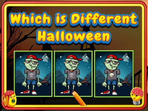 Which Is Different Halloween - browser game screenshot