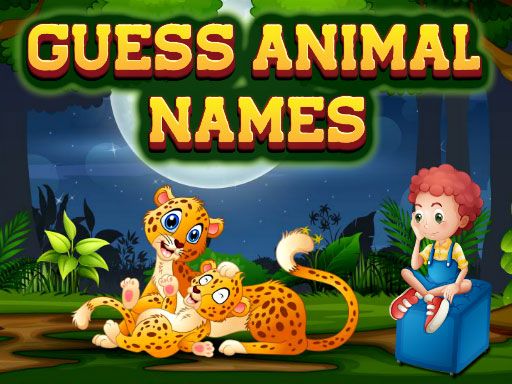 Guess Animal Names Guess Animal Names - browser game screenshot