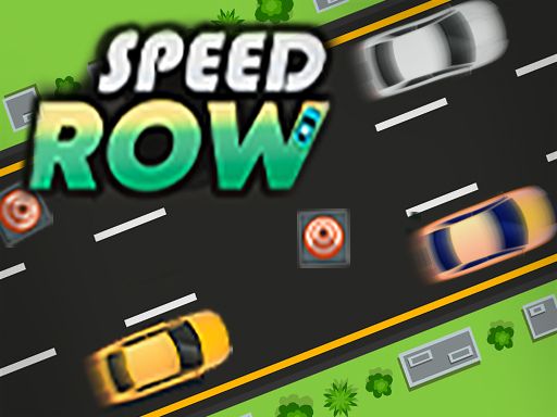 Speed Row Traffic Racing Car - browser game screenshot