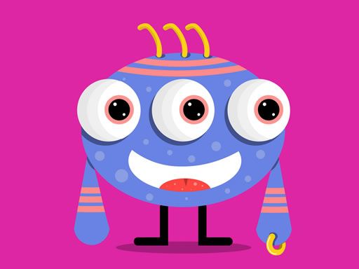Cute Little Monsters Memory Cute Little Monsters Memory - browser game screenshot