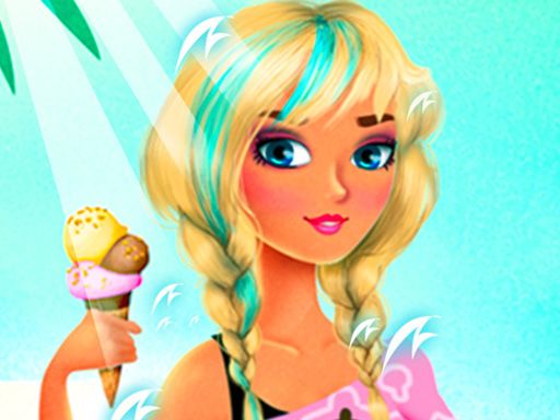 Summer Girls Style - browser game screenshot