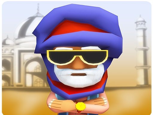 East Running Surfer 2D - browser game screenshot