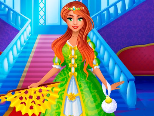 Modern Princess Prom Dress Up - browser game screenshot