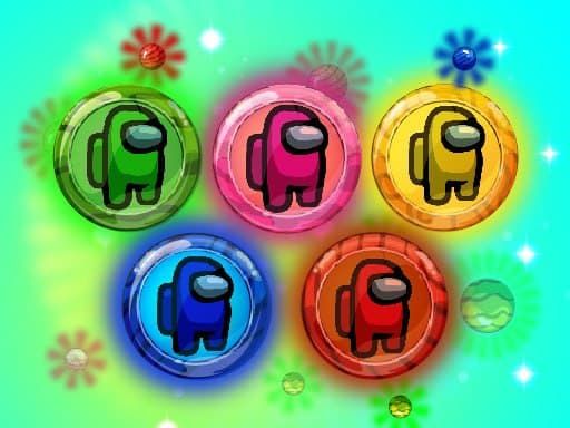 Among Us Match 3 Puzzle - browser game screenshot