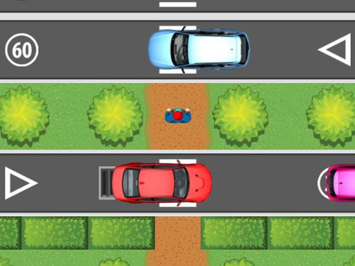 Avoid Traffic - browser game screenshot