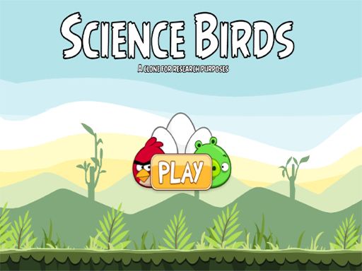 Science Birds - browser game screenshot