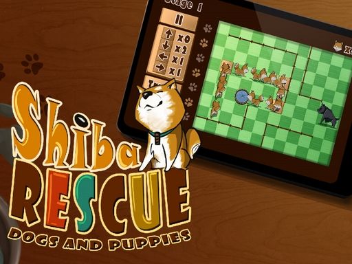 Shiba Rescue : Dogs and Puppies - browser game screenshot