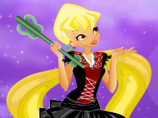 Stella Girl Dress Up Game - browser game screenshot