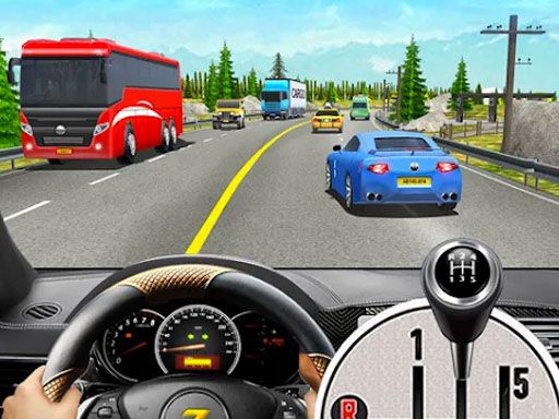 Speed Car Race 3D - browser game screenshot